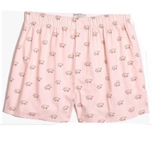 J Crew mercantile mens pig print boxers NWT Medium
